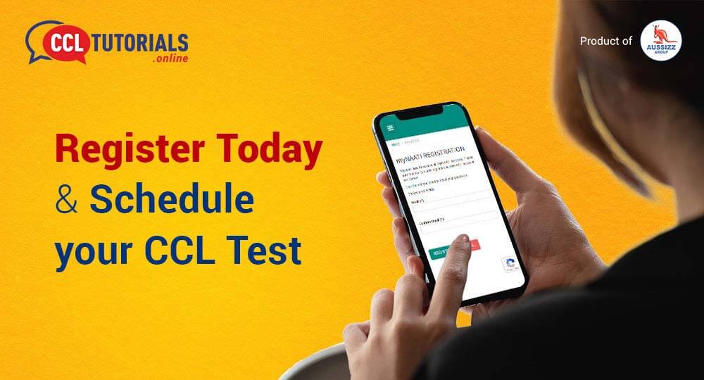 Register Today & Schedule your CCL Test